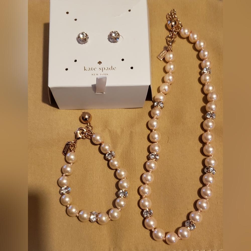 Kate Spade Blush Lady Marmalade jewelry set